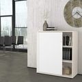 UNI Cabinet des magasins de queserroll | 3 oh, 1000 x 1143 mm, érable / blanc - 1 Thumbnail Image