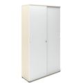UNI Schiebetürenschrank | 5 OH, 1200 x 1897 mm, Ahorn / Weiß - 2 Thumbnail Image