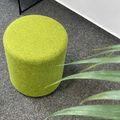 GIRO Pouf / Sitzhocker | Ø 400 mm, Sitzhöhe 450 mm, Wollbezüge VELITO / SYNERGY GIRO Pouf / Sitzhocker | Ø 400 mm, Sitzhöhe 450 mm, Wollbezüge VELITO / SYNERGY