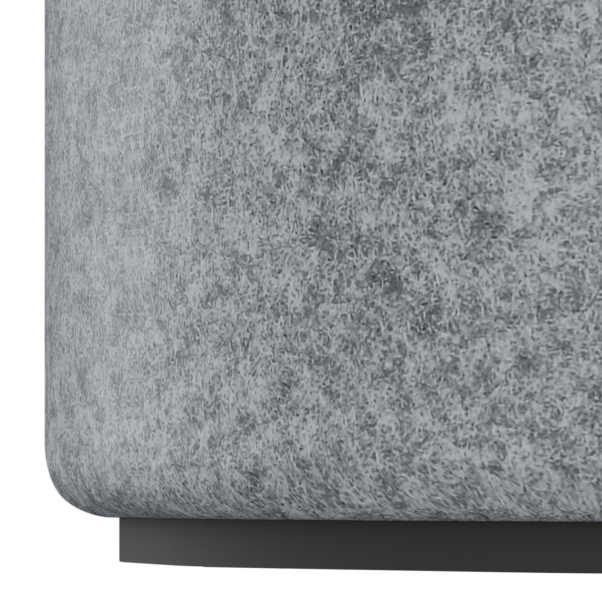 GIRO pouf / stool | Ø 800 mm, seat height 350 mm, wool covers VELITO / SYNERGY - 2 Main Image