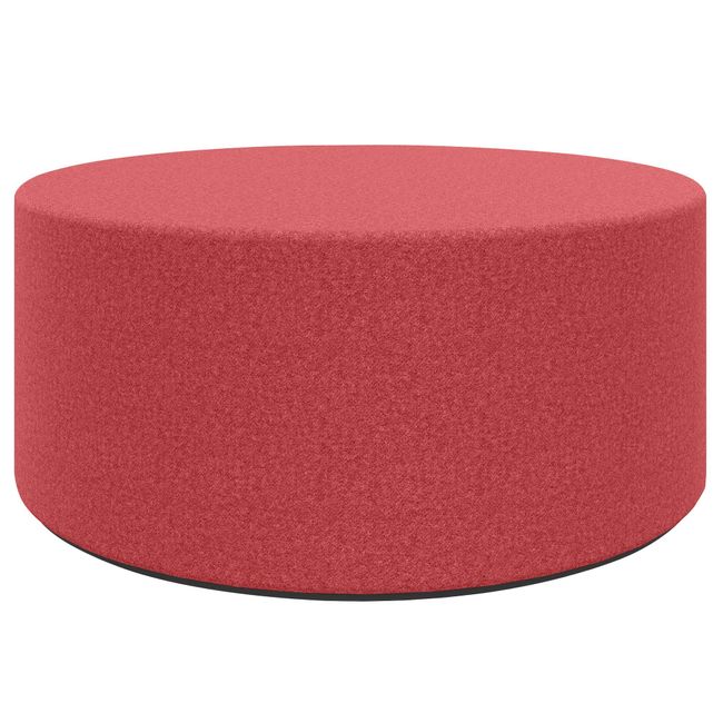 GIRO Pouf / Sitzhocker | Ø 800 mm, Sitzhöhe 350 mm, Wollbezüge VELITO / SYNERGY