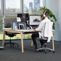 NowyStyl NAVIGO office swivel chair | 2D armrest, fully upholstered - 6 Thumbnail Image