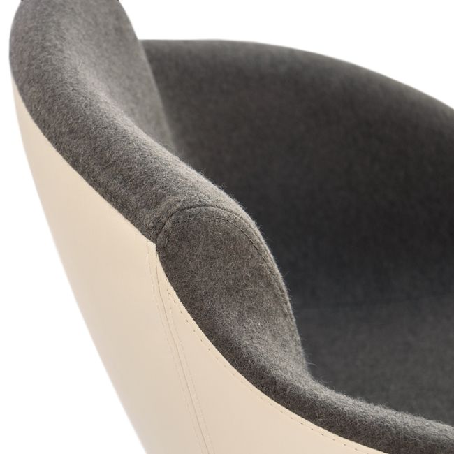 TULA Loungesessel | Rollbar, höhenverstellbar, Kunstleder