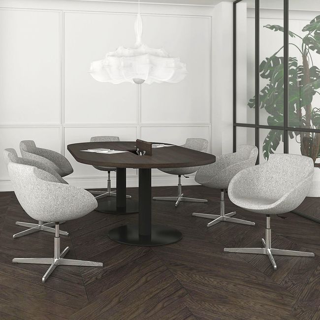TULA Loungesessel | 4-Fuß-Kreuz, höhenverstellbar, Wollbezüge VELITO / SYNERGY TULA Loungesessel | 4-Fuß-Kreuz, höhenverstellbar, Wollbezüge VELITO / SYNERGY