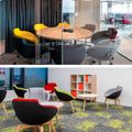 TULA Loungesessel | 4-Fuß-Kreuz, höhenverstellbar, Wollbezüge VELITO / SYNERGY TULA Loungesessel | 4-Fuß-Kreuz, höhenverstellbar, Wollbezüge VELITO / SYNERGY