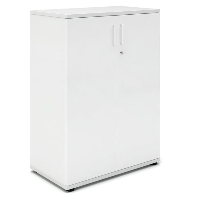 UNI Schrankwand | 3 OH, 2400 x 1143 mm, Weiß