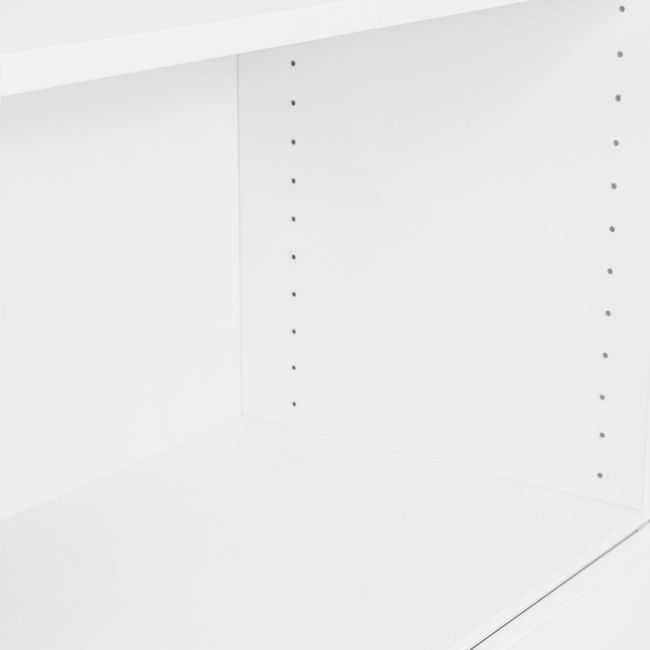 UNI Schrankwand | 5 OH, 2600 x 1897 mm, Weiß