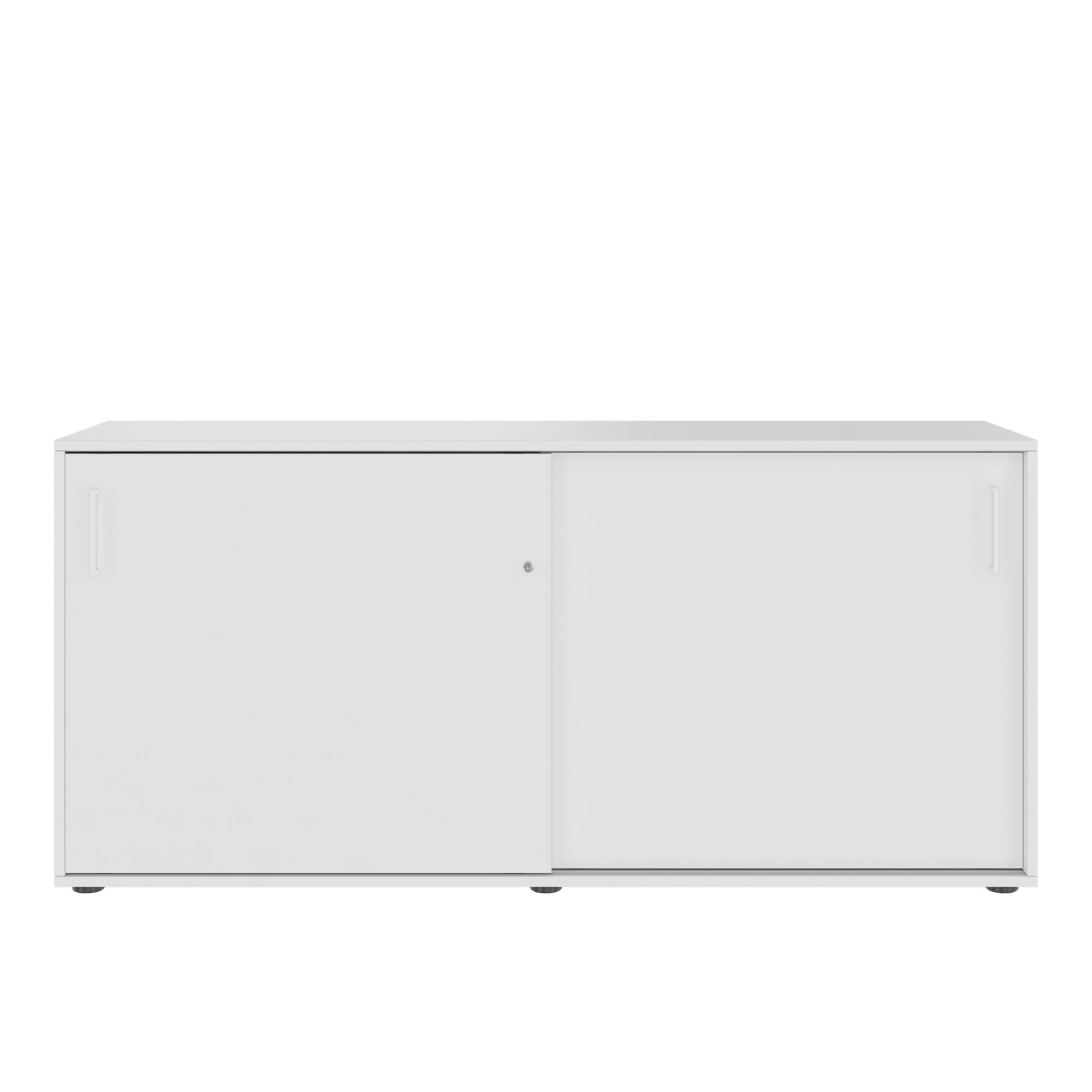NOVA Cabinet di porta scorrevole | 2 oh, 1640 x 740 mm, bianco - 5 Main Image