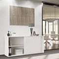NOVA Cabinet di porta scorrevole | 2 oh, 1640 x 740 mm, bianco - 1 Thumbnail Image