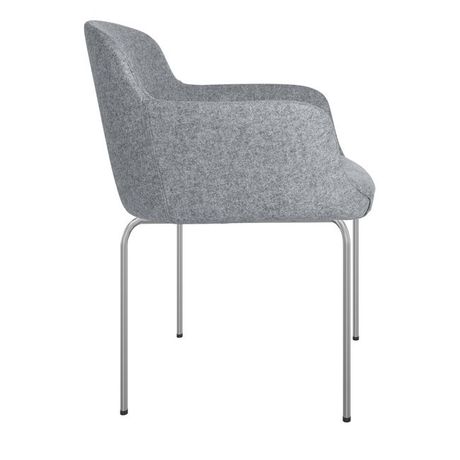 DANAE Lounge-Sessel | 4-Fuß-Gestell, Bezugsstoffe LUCIA / VELITO / SYNERGY