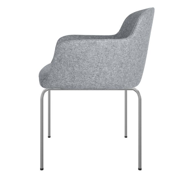 DANAE Lounge-Sessel | 4-Fuß-Gestell, Bezugsstoffe LUCIA / VELITO / SYNERGY