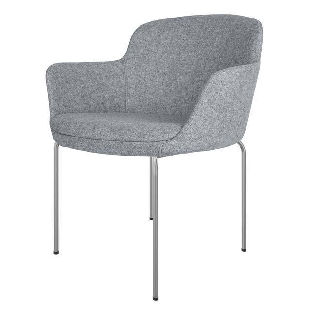 DANAE Lounge-Sessel | 4-Fuß-Gestell, Bezugsstoffe LUCIA / VELITO / SYNERGY