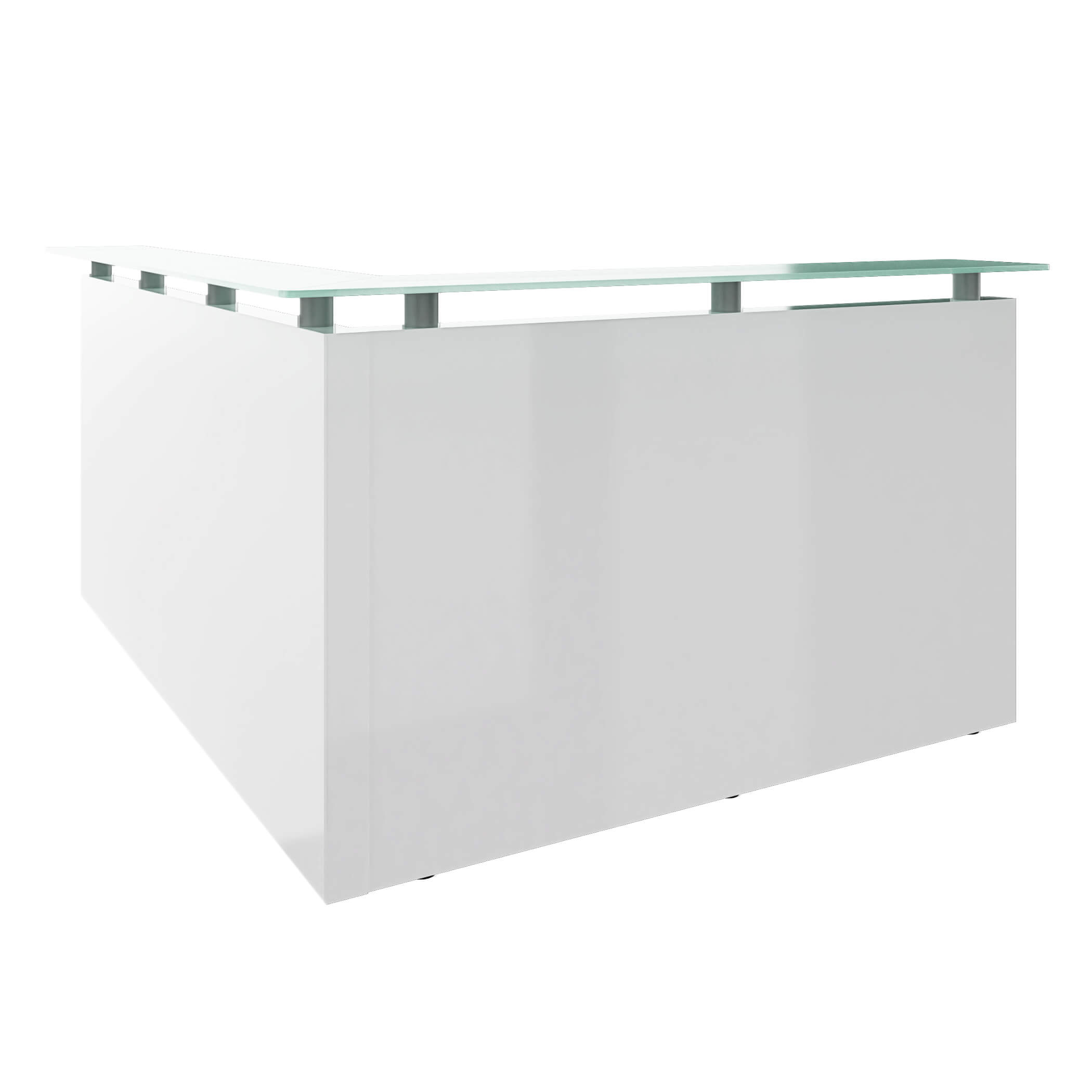 eMel - SEVILLA reception desk | Corner counter, 2100 x 1790 mm - 1 Main Image