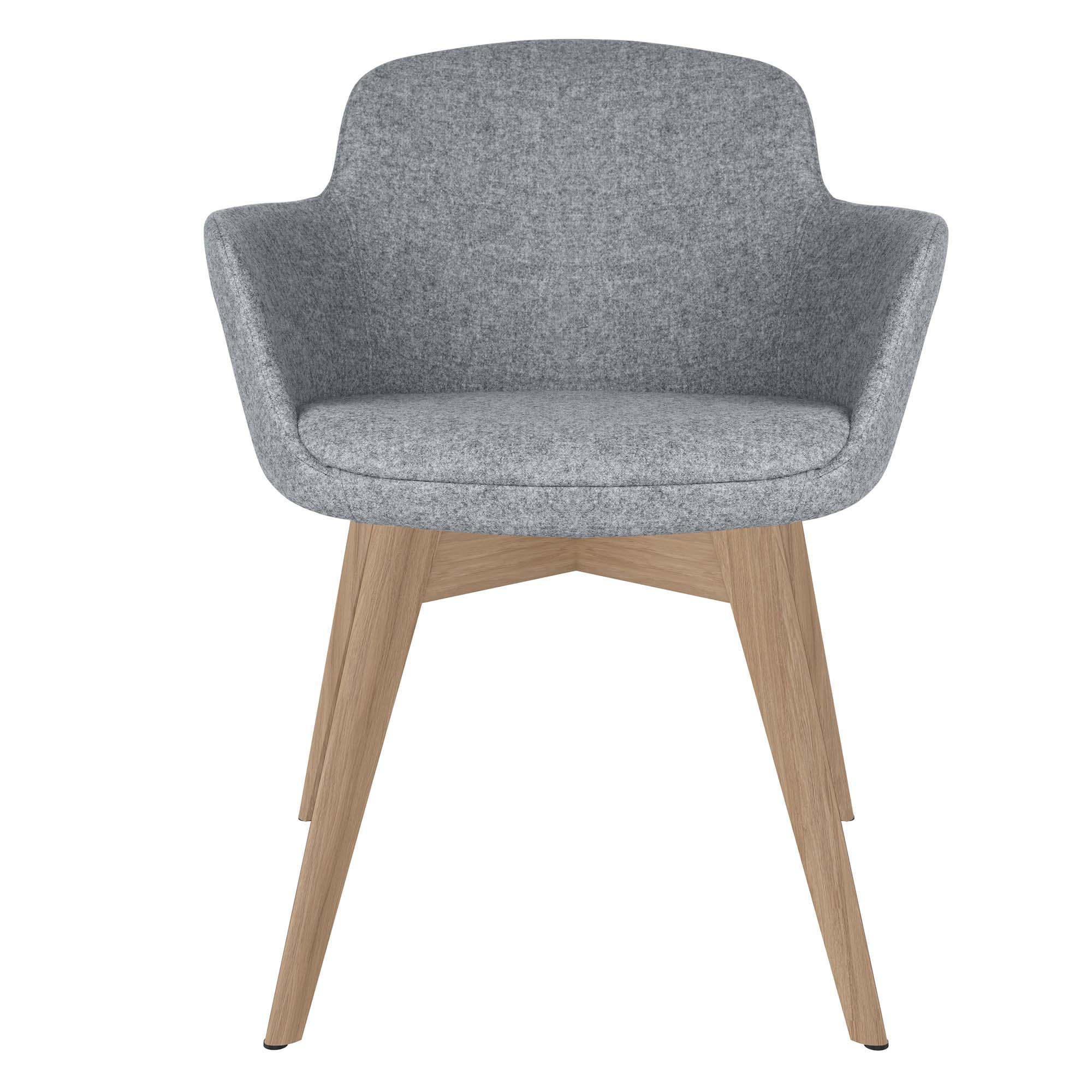 DANAE Fauteuil salon | Cadre Esche-Ech-Wood, Tabrics de référence Lucia / Velito / Synergy - 9 Main Image