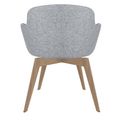 DANAE Fauteuil salon | Cadre Esche-Ech-Wood, Tabrics de référence Lucia / Velito / Synergy - 5 Thumbnail Image