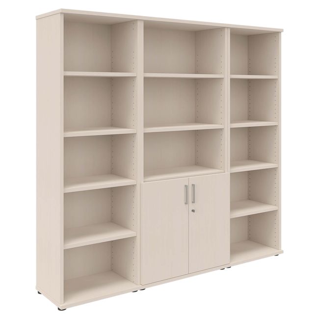 UNI Schrankwand | 5 OH, 2000 x 1897 mm, Ahorn