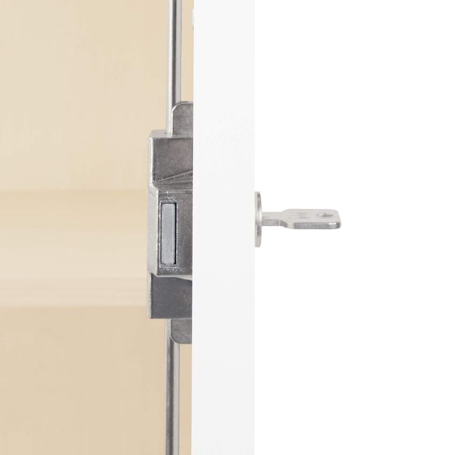 UNI Schrankwand | 5 OH, 2000 x 1897 mm, Ahorn / Weiß UNI Schrankwand | 5 OH, 2000 x 1897 mm, Ahorn / Weiß