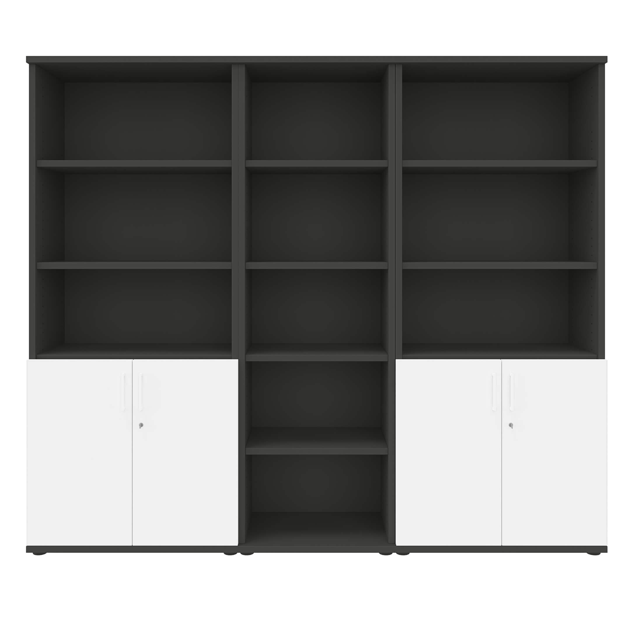 UNI Mur mur | 5 oh, 2200 x 1897 mm, anthracite / blanc - 3 Main Image
