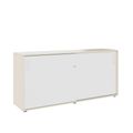 NOVA Cabinet di porta scorrevole | 2 OH, 1640 x 740 mm, acero / bianco - 5 Thumbnail Image