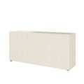 NOVA Cabinet di porta scorrevole | 2 OH, 1640 x 740 mm, acero / bianco - 8 Thumbnail Image