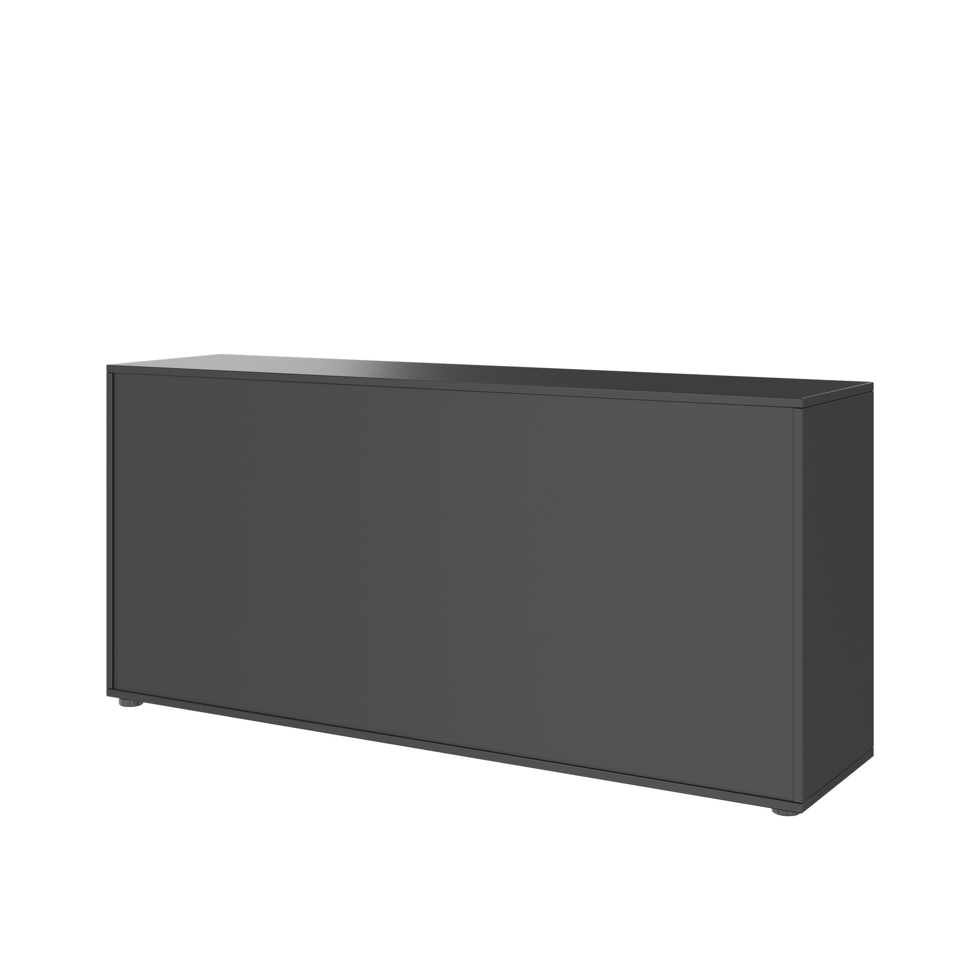 NOVA Cabinet di porta scorrevole | 2 OH, 1640 x 740 mm, antracite / bianco - 8 Main Image