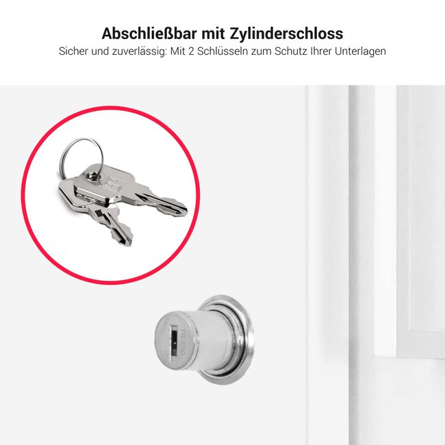 NOVA Schiebetürenschrank | 2 OH, 1640 x 740 mm, Anthrazit / Weiß