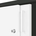 NOVA Cabinet di porta scorrevole | 2 OH, 1640 x 740 mm, antracite / bianco - 9 Thumbnail Image