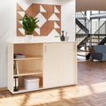 NOVA Armoire de porte coulissante | 3 oh, 1640 x 1085 mm, érable - 1 Thumbnail Image