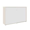 NOVA Armoire de porte coulissante | 3 oh, 1640 x 1085 mm, érable / blanc - 5 Thumbnail Image