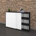NOVA Armoire de porte coulissante | 3 oh, 1640 x 1085 mm, anthracite / blanc - 18 Thumbnail Image