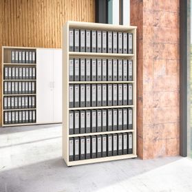 UNI Regalschrank | 5 OH, 1000 x 1897 mm, Ahorn