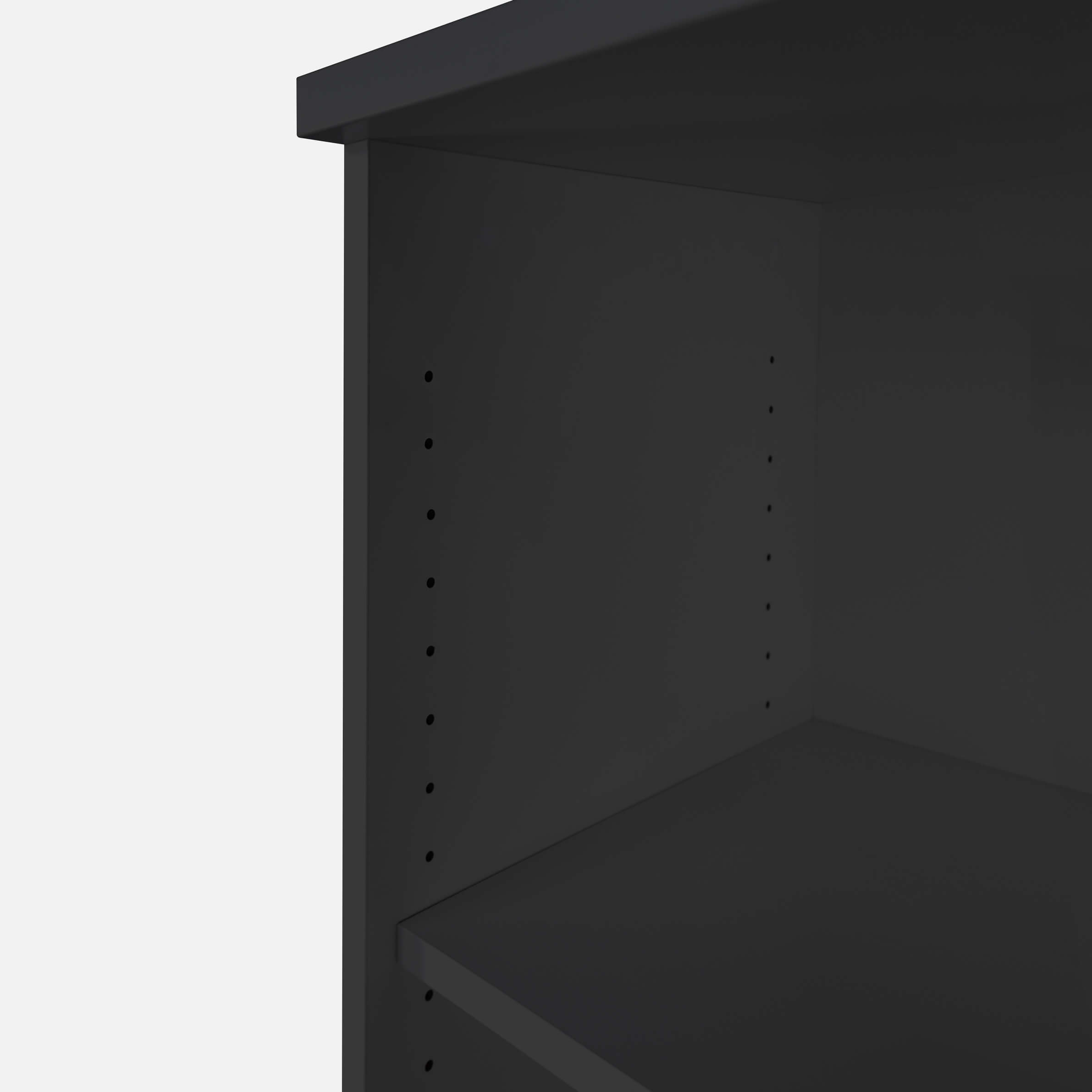 UNI Shelf cabinet | 5 Oh, 1000 x 1897 mm, anthracite - 4 Main Image