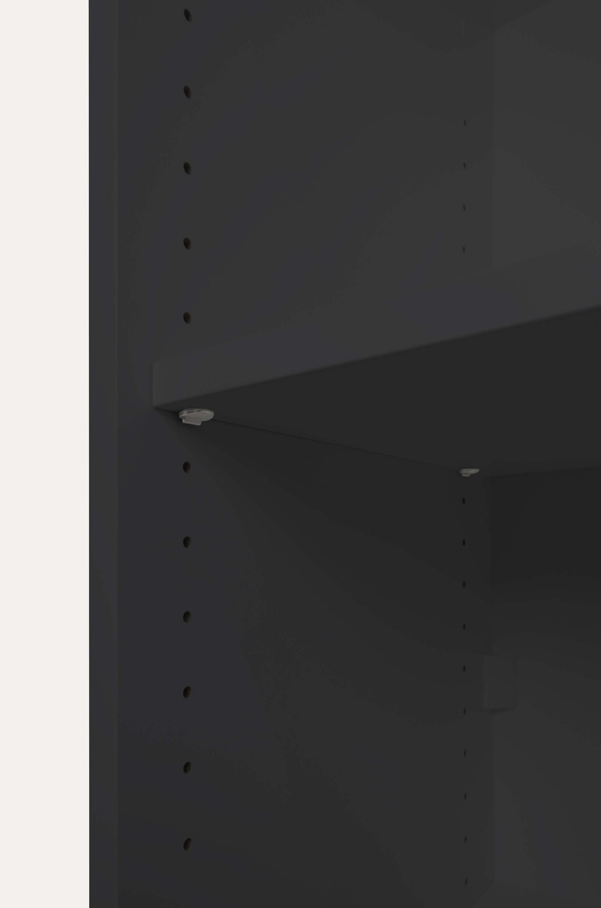 UNI Shelf cabinet | 5 Oh, 1000 x 1897 mm, anthracite - 7 Main Image