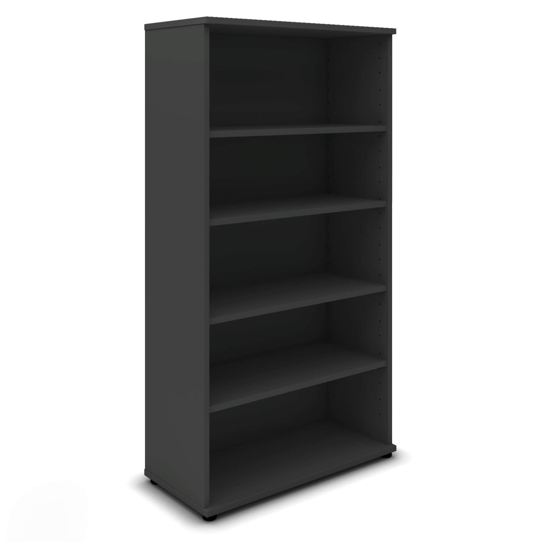 UNI Shelf cabinet | 5 Oh, 1000 x 1897 mm, anthracite - 2 Main Image