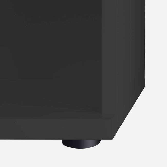 UNI Regalschrank | 5 OH, 1000 x 1897 mm, Anthrazit