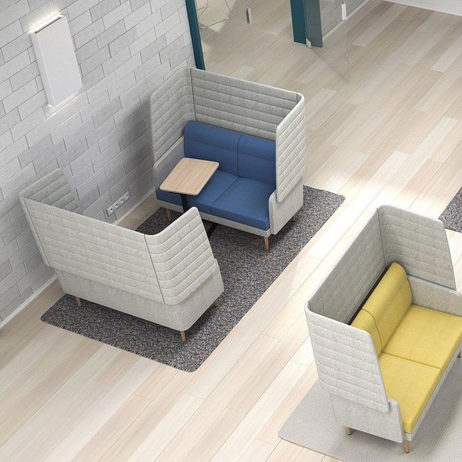 ARCIPELAGO Sofa | 1-Sitzer, hohe Rückenlehne, Bezugsstoffe BERTA / SYNERGY