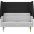 ARCIPELAGO Sofa | 2-Sitzer, hohe Rückenlehne, Bezugsstoffe BERTA / SYNERGY