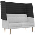 ARCIPELAGO Sofa | 2-Sitzer, hohe Rückenlehne, Bezugsstoffe BERTA / SYNERGY
