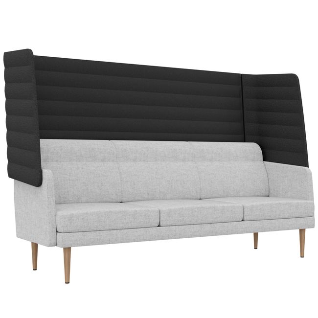 ARCIPELAGO Sofa | 3-Sitzer, hohe Rückenlehne, Bezugsstoffe BERTA / SYNERGY