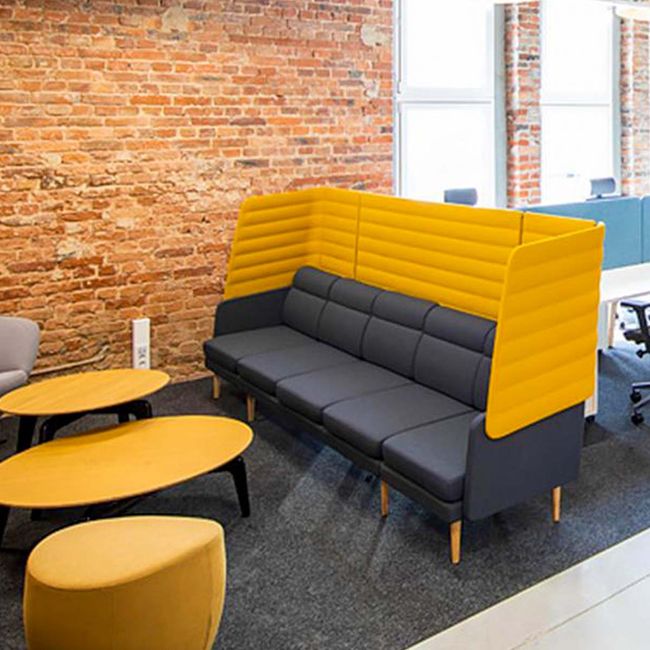 ARCIPELAGO Sofa | 4-Sitzer, hohe Rückenlehne, Bezugsstoffe BERTA / SYNERGY