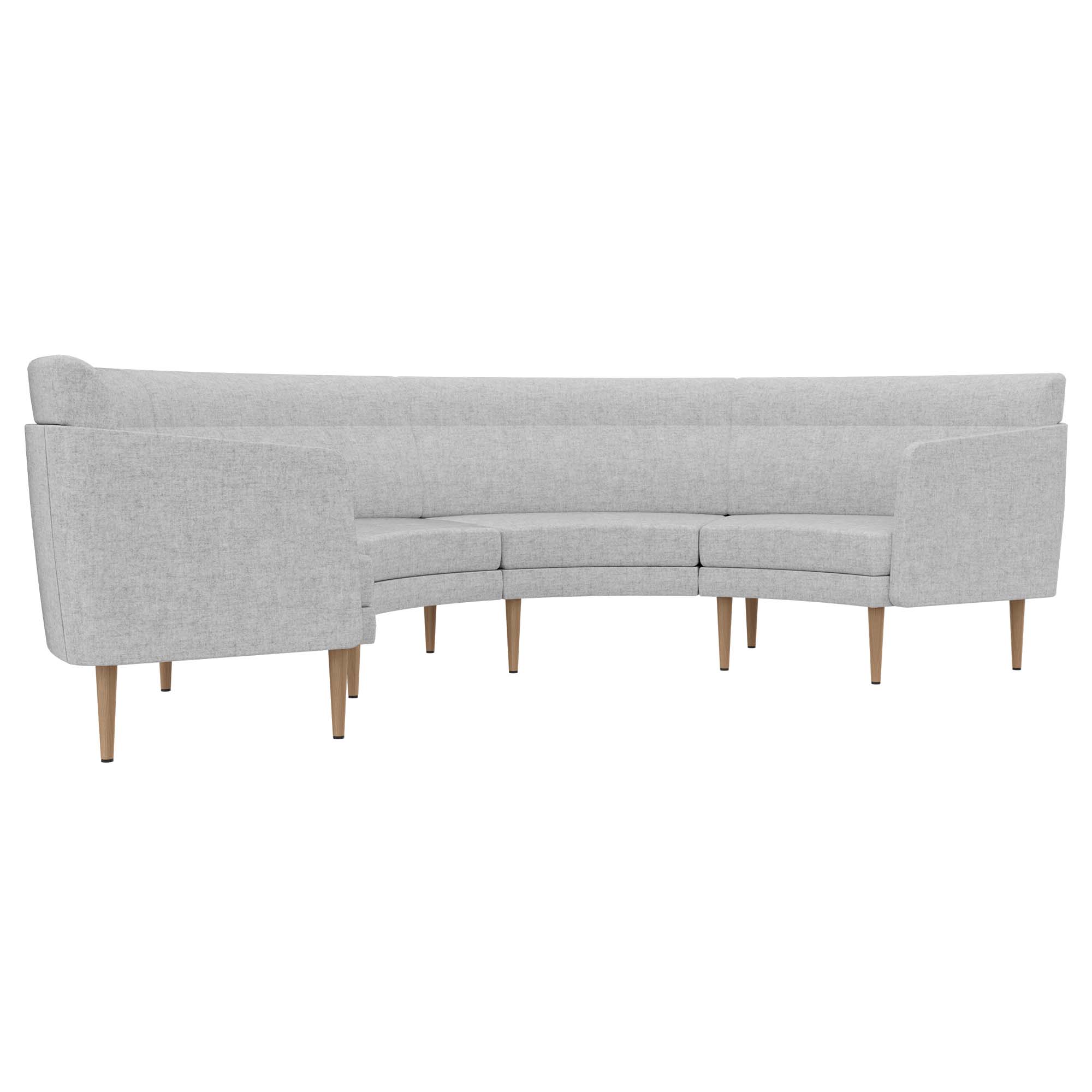 ARCIPELAGO sofa | 4-seater, upholstery fabrics BERTA / SYNERGY - 3 Main Image