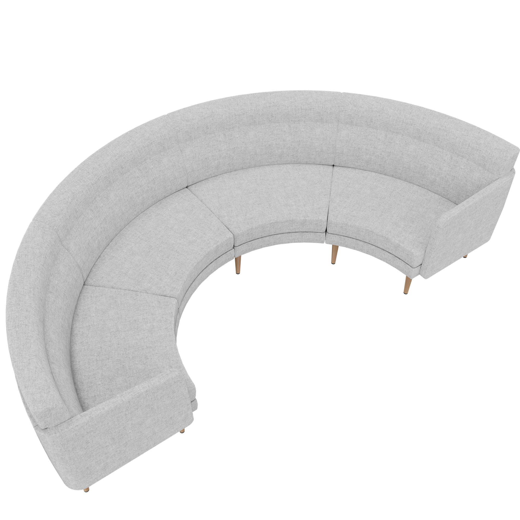 ARCIPELAGO sofa | 4-seater, upholstery fabrics BERTA / SYNERGY - 1 Main Image