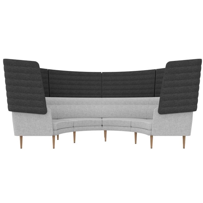 ARCIPELAGO Sofa | 4-Sitzer, hohe Rückenlehne, Bezugsstoffe BERTA / SYNERGY