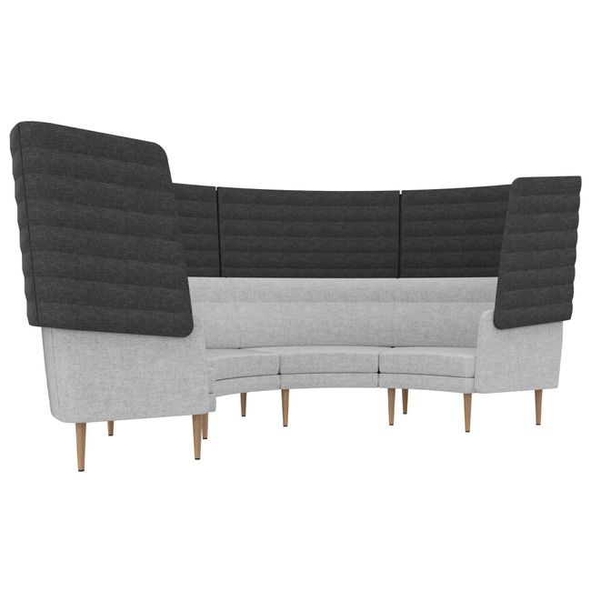 ARCIPELAGO Sofa | 4-Sitzer, hohe Rückenlehne, Bezugsstoffe BERTA / SYNERGY