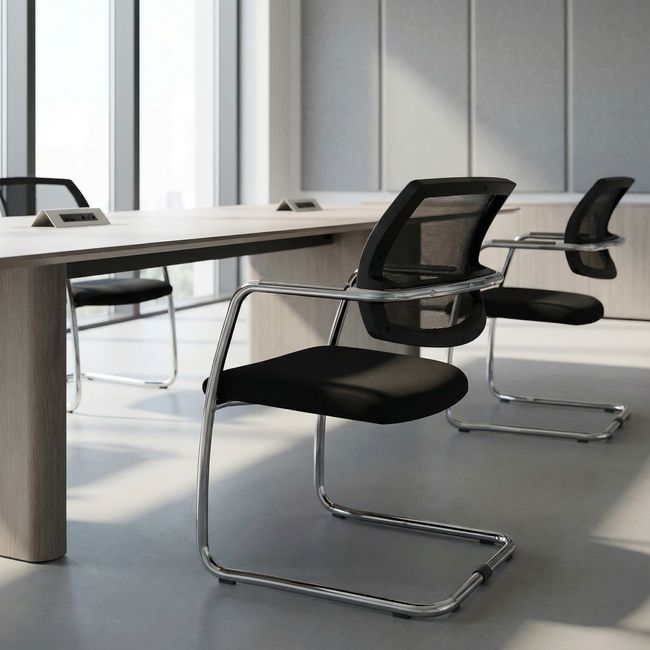 GAMA Freischwinger | Netzrücken, Schwarz