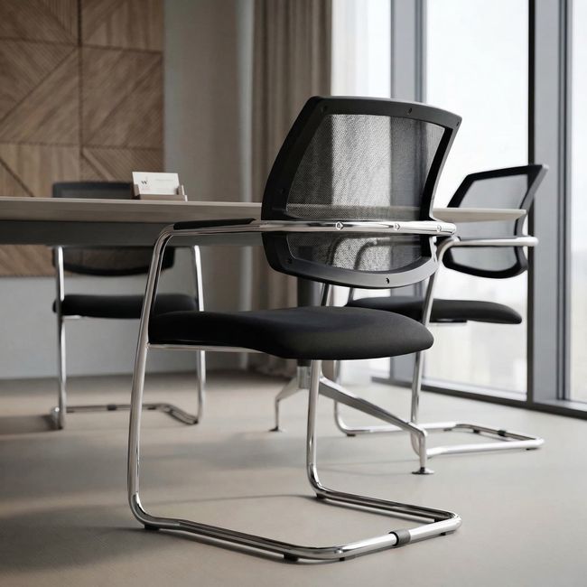 GAMA Freischwinger | Netzrücken, Schwarz