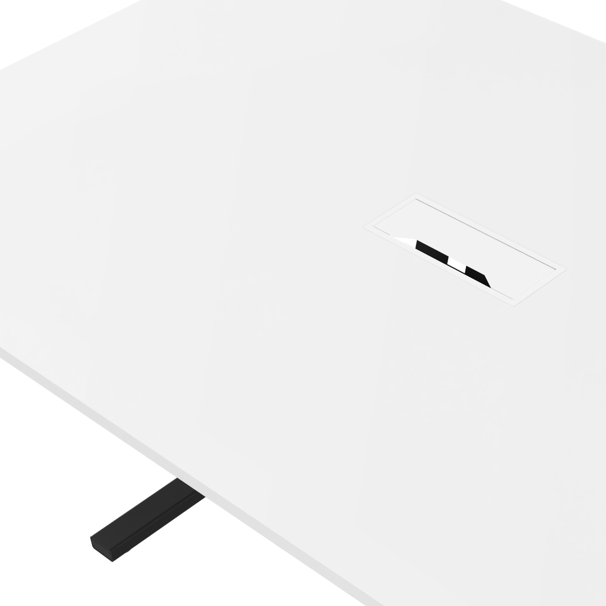 T-EASY Tableau de conférence | 2400 x 1200 mm (10 - 12 personnes), électrifié, blanc - 7 Main Image