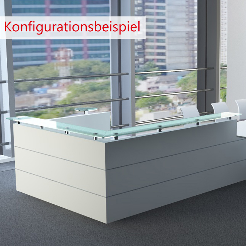 Emel - Bilbao Reception Counter | 1600 x 890 mm - 6 Main Image