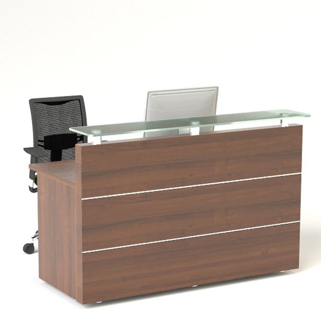 eMel - BILBAO Empfangstheke | 1600 x 890 mm  eMel - BILBAO Empfangstheke | 1600 x 890 mm