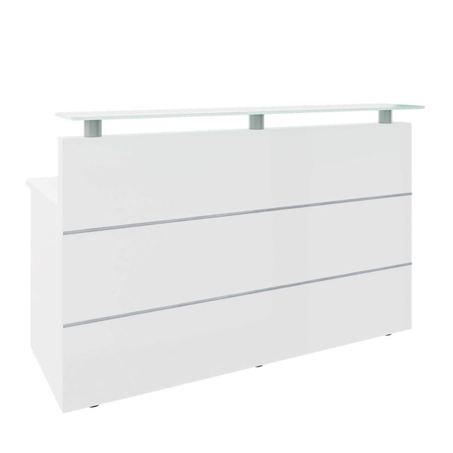 eMel - BILBAO Empfangstheke | 1600 x 890 mm  eMel - BILBAO Empfangstheke | 1600 x 890 mm
